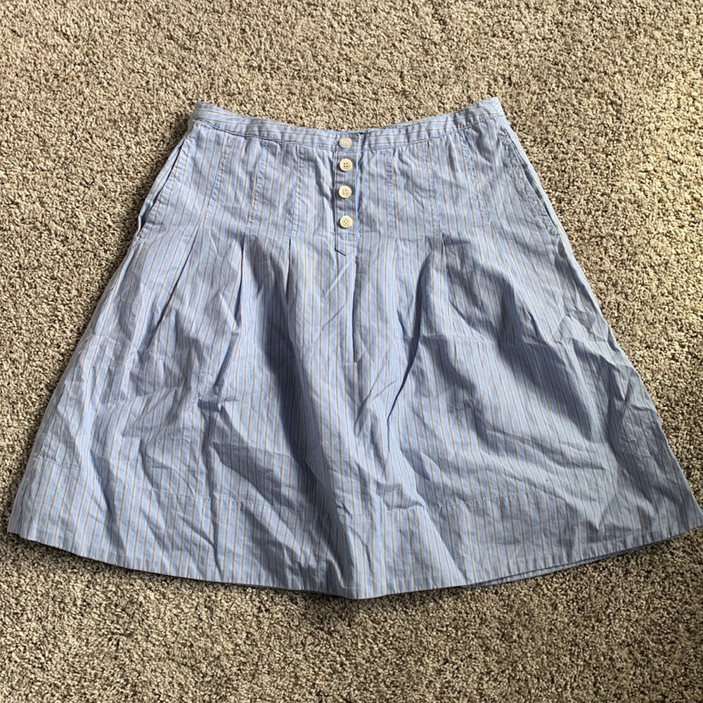 JCREW Striped skirt